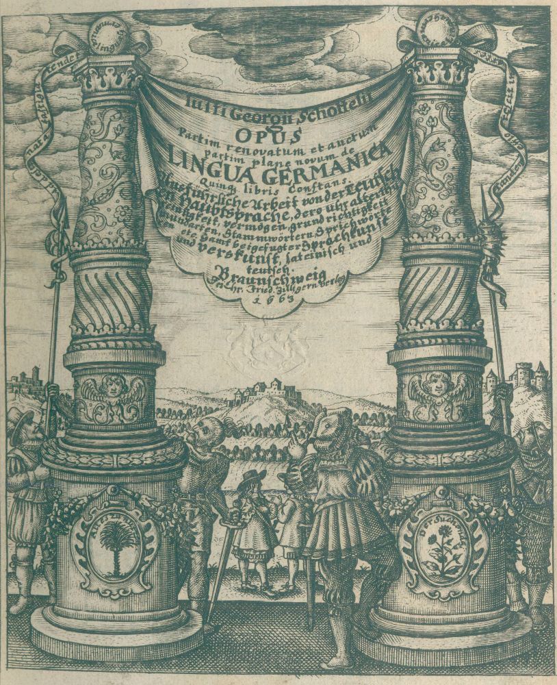 Große Abbildung Nr.1: 140-587 Schottelius,J.G.: (Alte Drucke, Handschriften und Theologie)