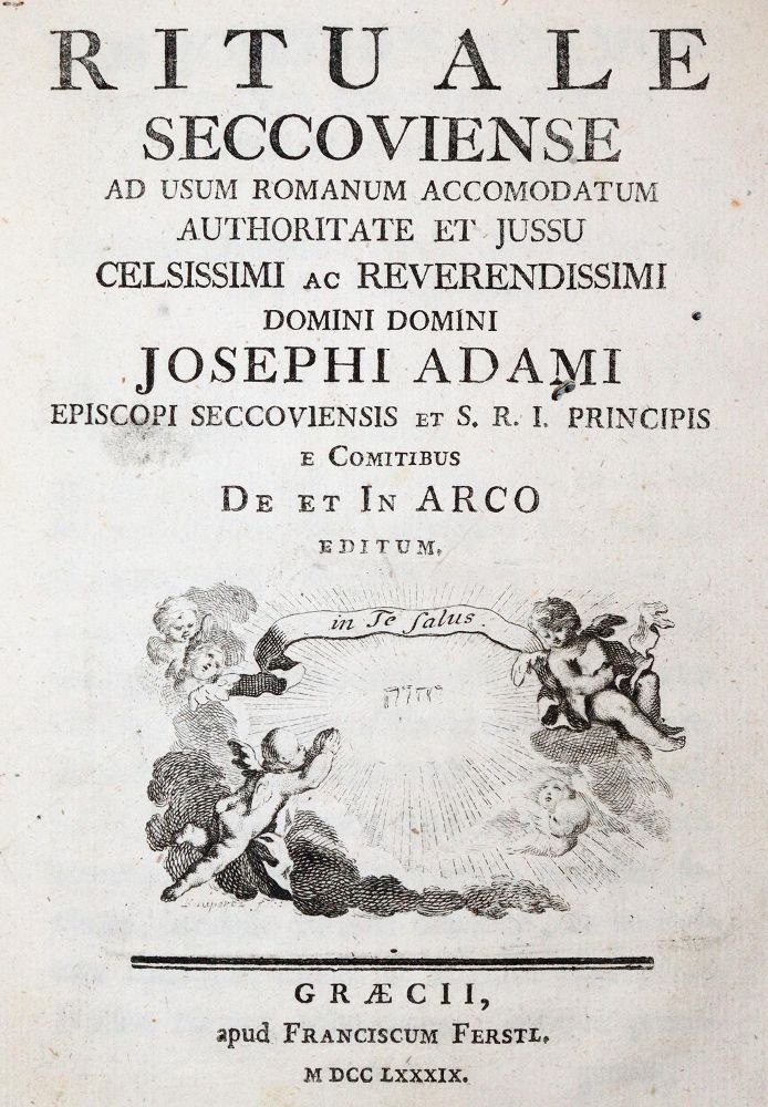 Große Abbildung Nr.1: 140-597 Seckauer Rituale.: (Alte Drucke, Handschriften und Theologie)