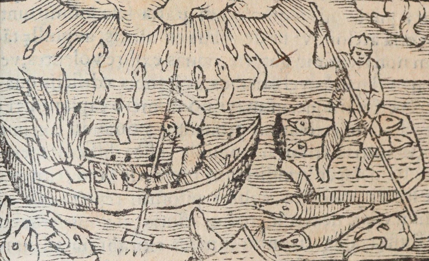 Große Abbildung Nr.5: 140-607 Olaus Magnus.: (Skandinavien)