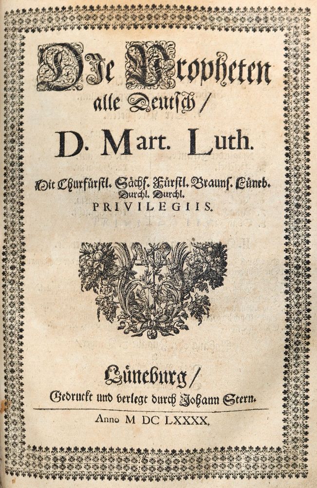 Große Abbildung Nr.3: 140-61 Biblia germanica.: (Bibeln)