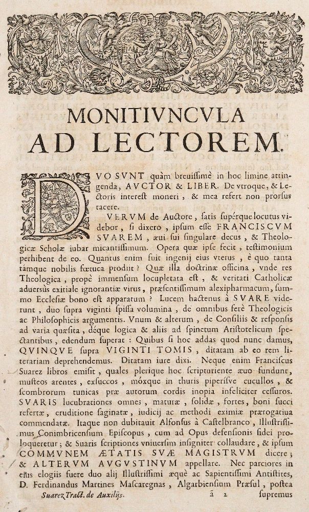 Große Abbildung Nr.1: 140-631 (Suarez,F.: (Alte Drucke, Handschriften und Theologie)