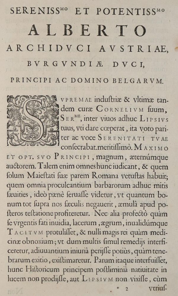 Große Abbildung Nr.1: 140-633 Tacitus,C.C.: (Alte Drucke, Handschriften und Theologie)