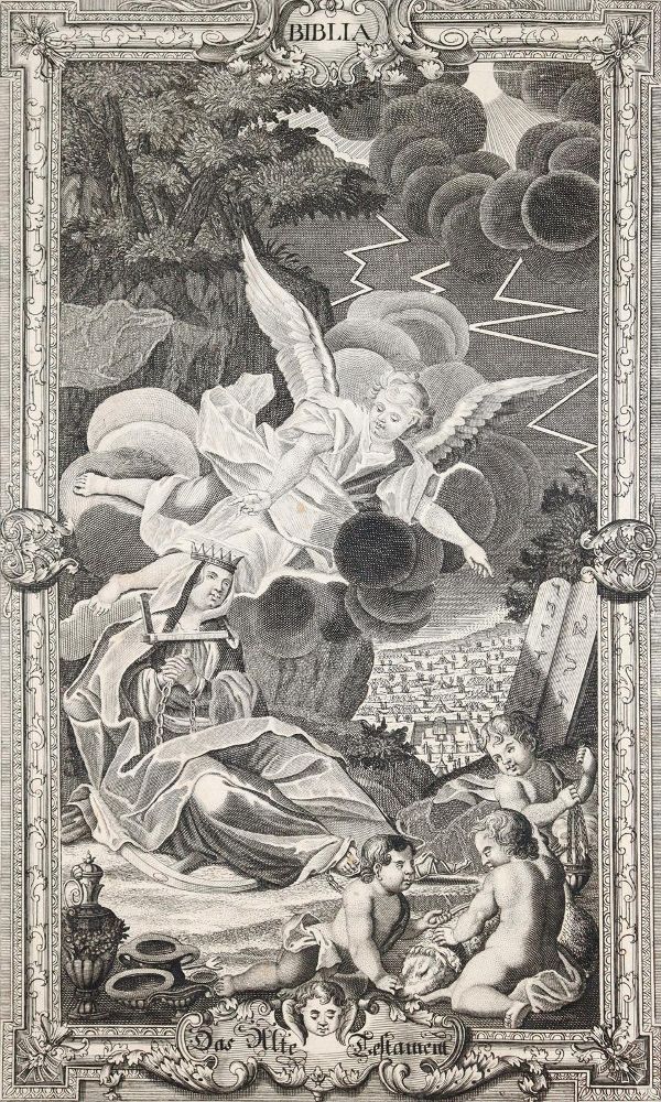 Große Abbildung Nr.2: 140-64 Biblia germanica.: (Bibeln)