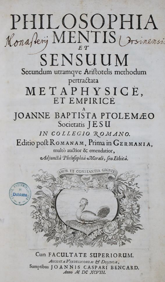 Große Abbildung Nr.1: 140-656 Tolomei,G.B.: (Alte Drucke, Handschriften und Theologie)