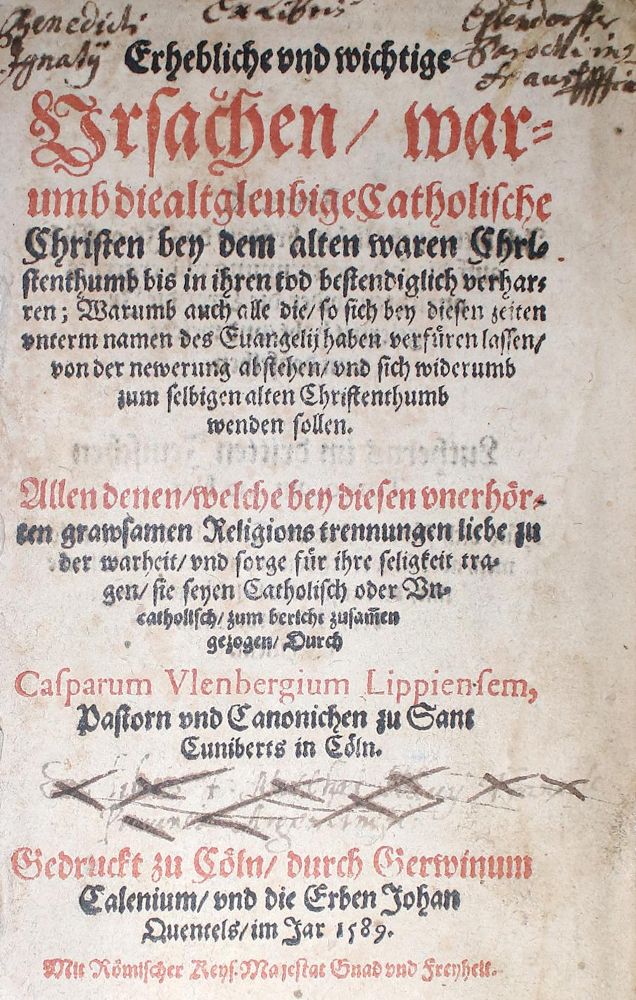 Große Abbildung Nr.1: 140-663 Ulenberg, Caspar.: (Alte Drucke, Handschriften und Theologie)