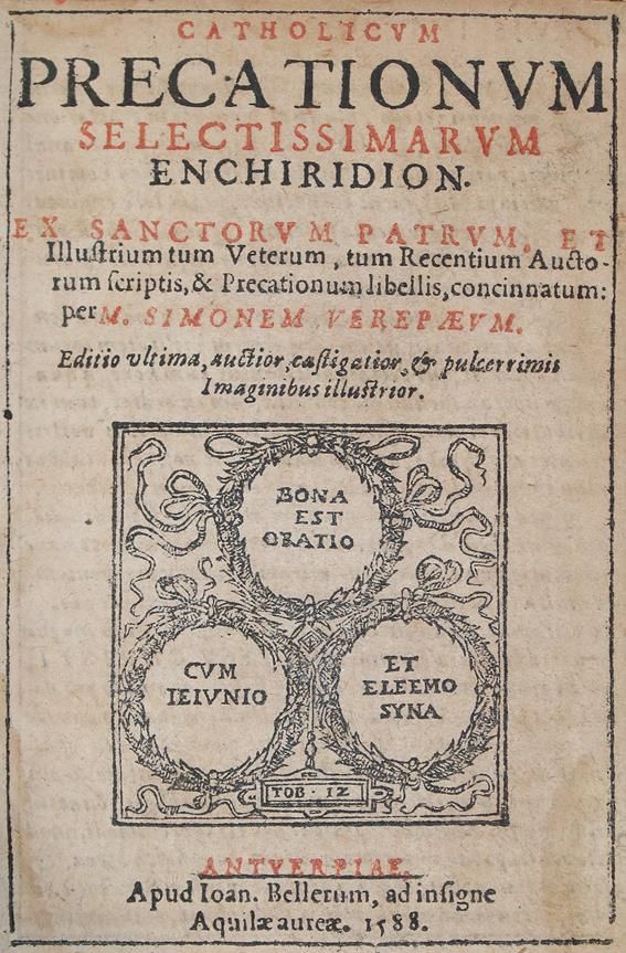 Große Abbildung Nr.1: 140-669 Verepaeus (Vereept),S.: (Alte Drucke, Handschriften und Theologie)