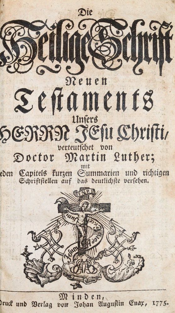 Große Abbildung Nr.2: 140-67 Biblia germanica.: (Bibeln)
