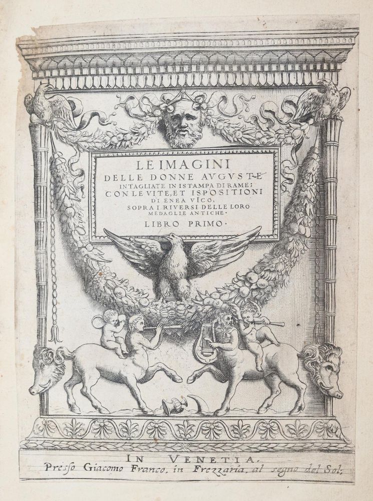 Große Abbildung Nr.1: 140-675 Vico,E.: (Alte Drucke, Handschriften und Theologie)