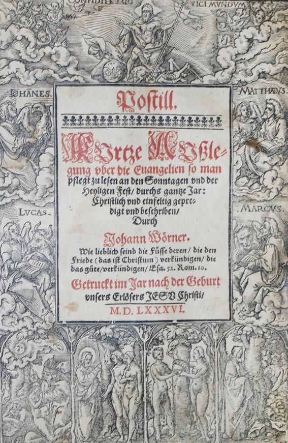 Große Abbildung Nr.1: 140-695 Werner,J.S.: (Alte Drucke, Handschriften und Theologie)
