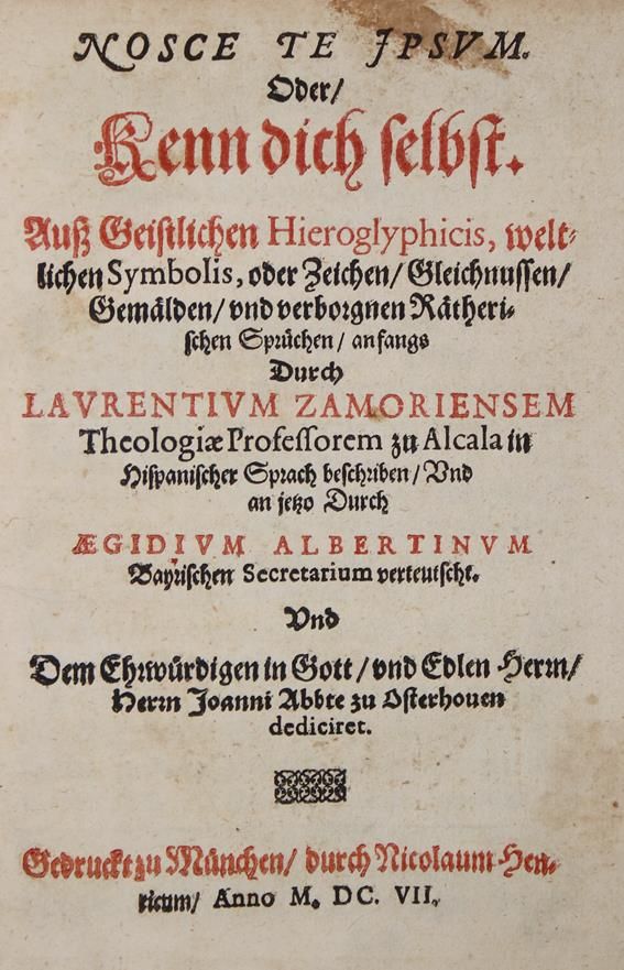 Große Abbildung Nr.1: 140-705 Zamora,L.de.: (Alte Drucke, Handschriften und Theologie)