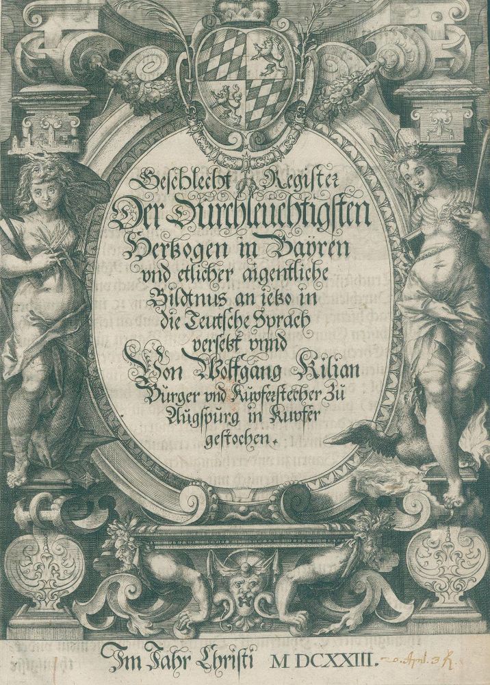 Große Abbildung Nr.1: 140-708 Kilian,W.: (Genealogie und Heraldik, Bayern)