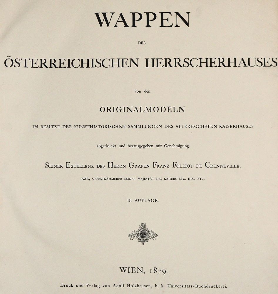 Große Abbildung Nr.1: 140-715 (Ilg,A. Hrsg.).: (Genealogie und Heraldik, Österreich)