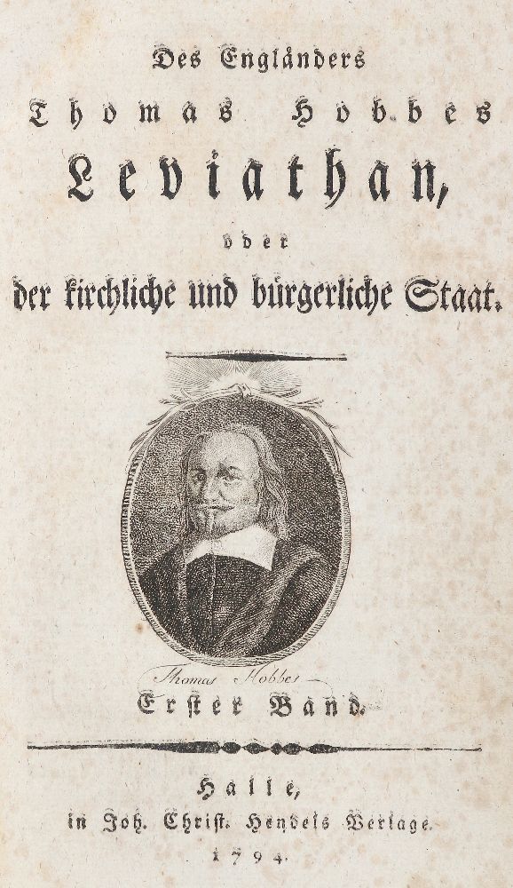 Große Abbildung Nr.1: 140-720 Hobbes,T.: (Politik und Staatswissenschaften)