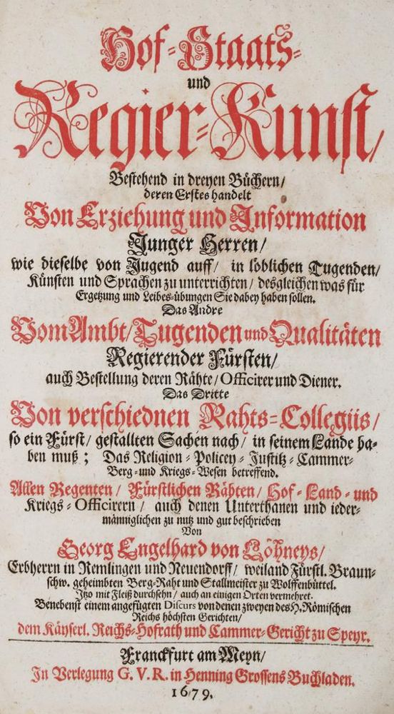 Große Abbildung Nr.1: 140-721 Löhneysen,G.E.v.: (Politik und Staatswissenschaften)