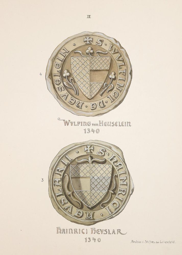 Große Abbildung Nr.2: 140-733 Stammbuch u. Wappenbuch: (Wappenbuch)