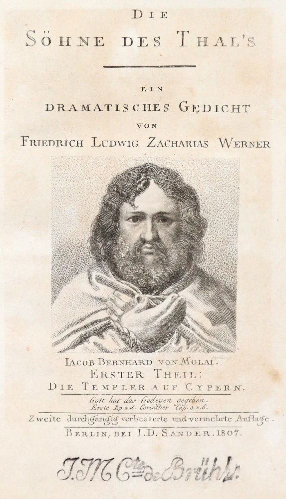 Große Abbildung Nr.2: 140-755 (Werner,F.L.Z.).: (Freimaurerei)