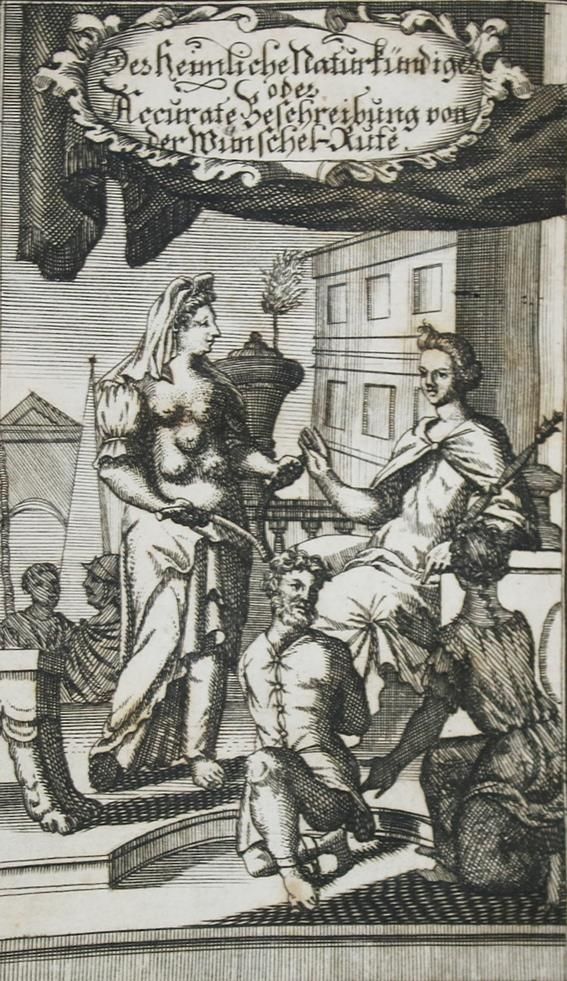 Große Abbildung Nr.1: 140-775 (Vallemont,P. le Lorain de).: (Grenzwissenschaften und Okkultismus, Wünschelrute)