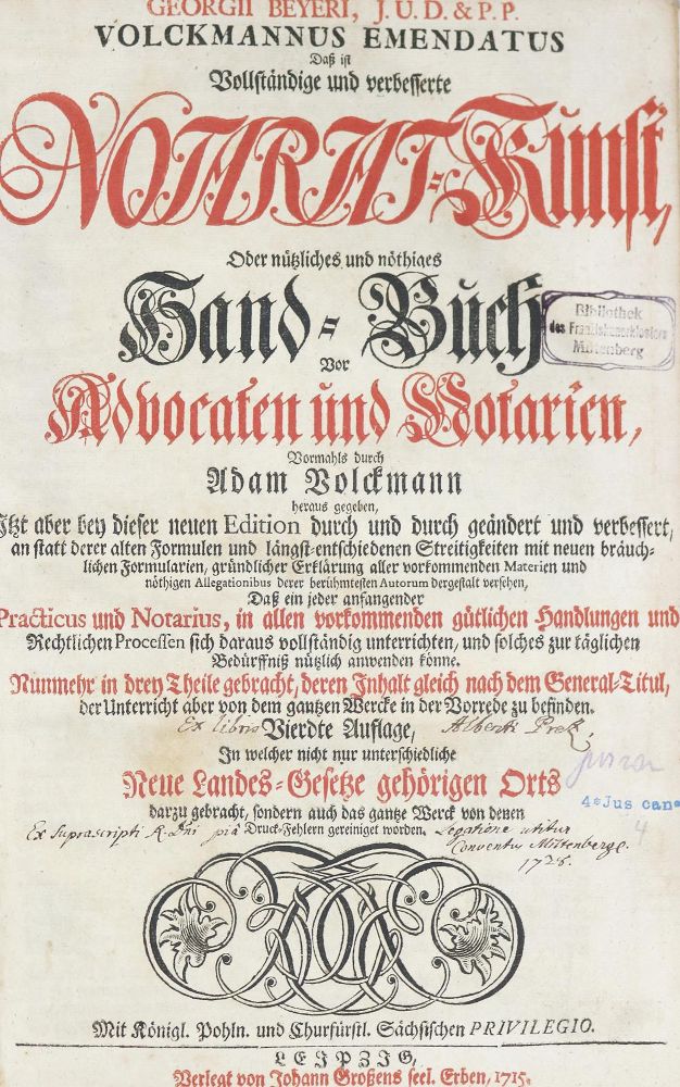 Große Abbildung Nr.2: 140-788 Beyer,G.: (Juridica und Kriminologie)