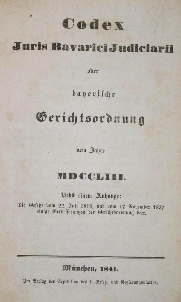 Große Abbildung Nr.11: 140-791 Codex Juridiciarius: (Juridica und Kriminologie)