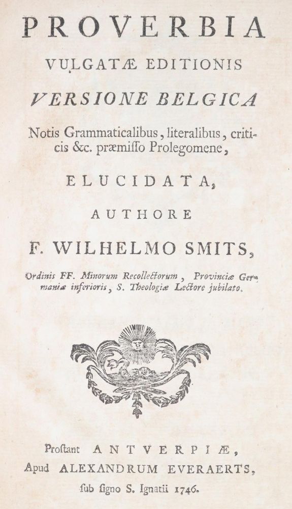 Große Abbildung Nr.811: 140-80 Smits,W. (Hrsg.).: (Bibeln)