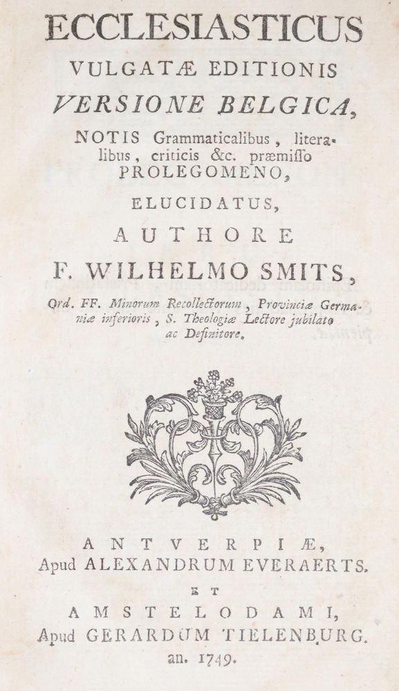 Große Abbildung Nr.89: 140-80 Smits,W. (Hrsg.).: (Bibeln)