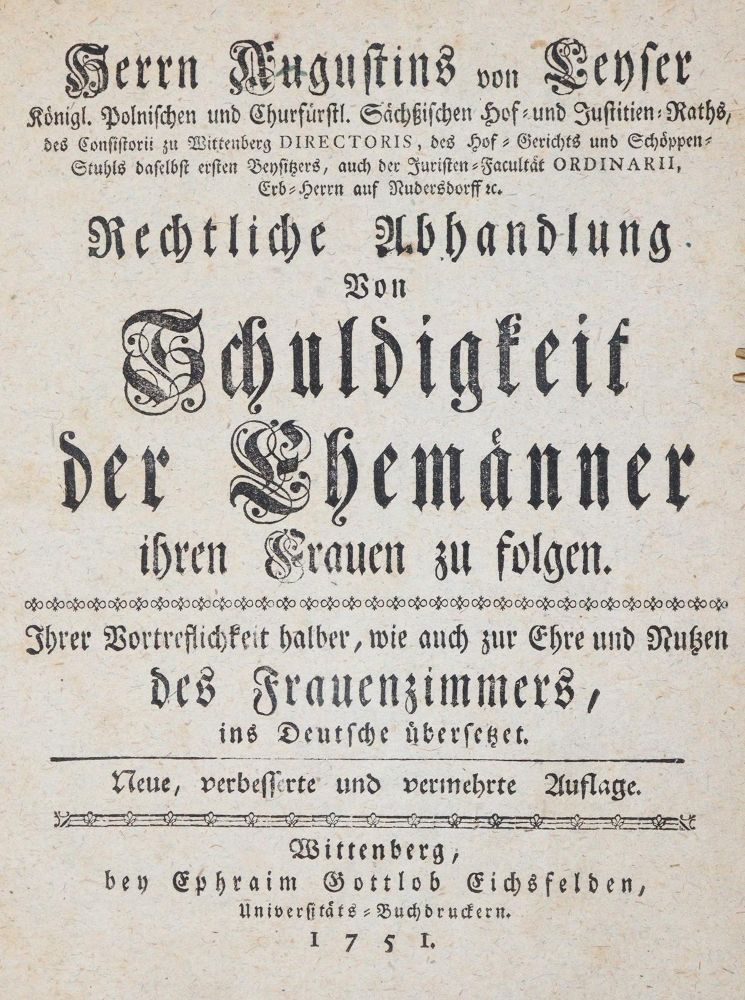 Große Abbildung Nr.1: 140-808 Leyser,A.v.: (Juridica und Kriminologie)