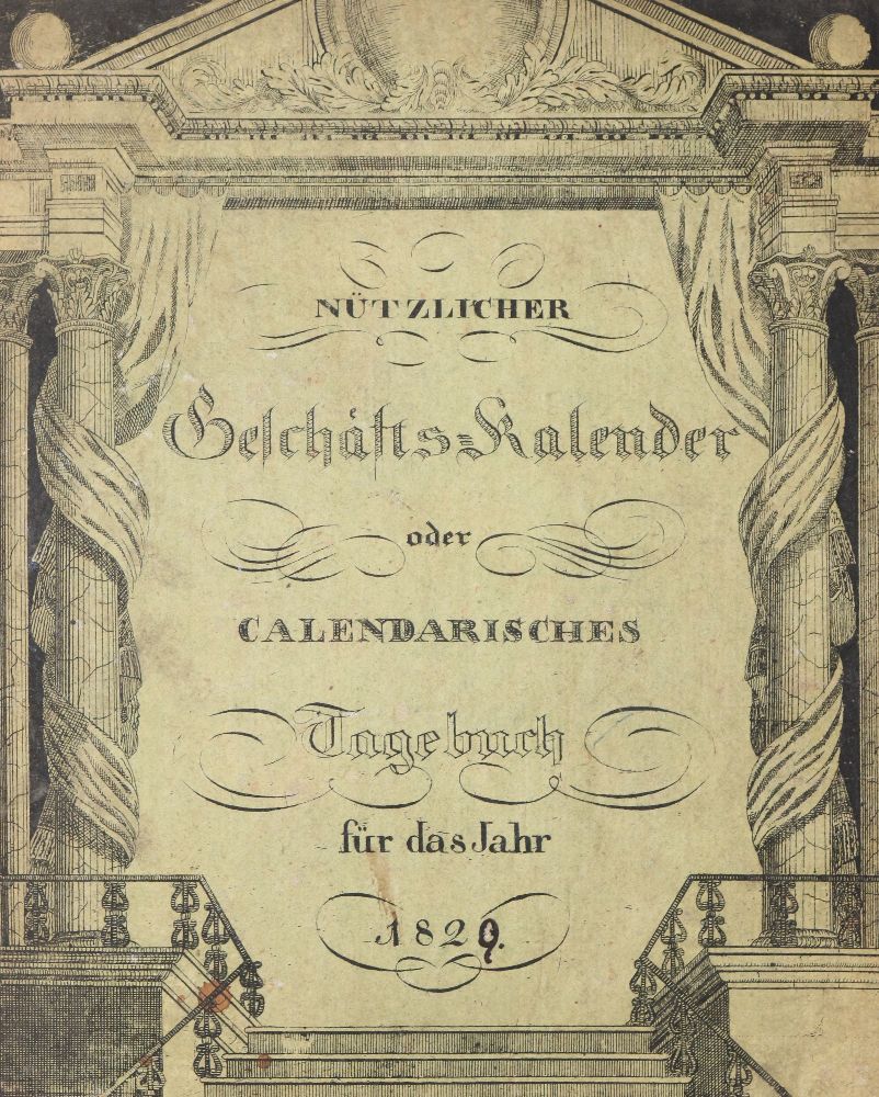 Große Abbildung Nr.1: 140-832 Grätzer Schreibkalender: (Kalender)