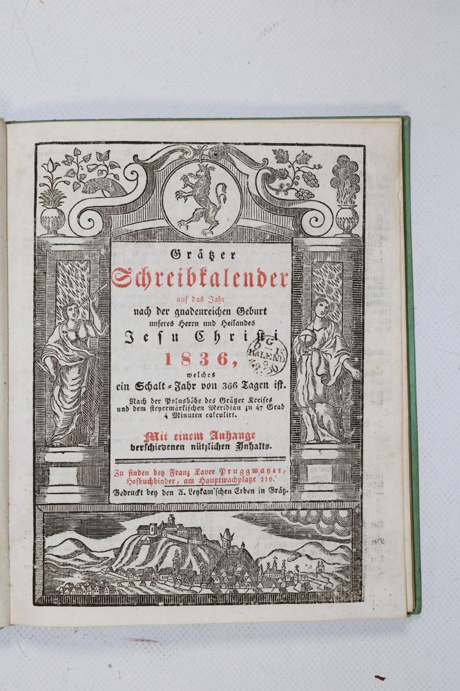 Große Abbildung Nr.201: 140-832 Grätzer Schreibkalender: (Kalender)