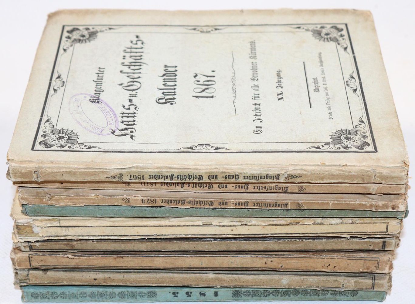 Große Abbildung Nr.2: 140-836 Klagenfurter: (Kalender)