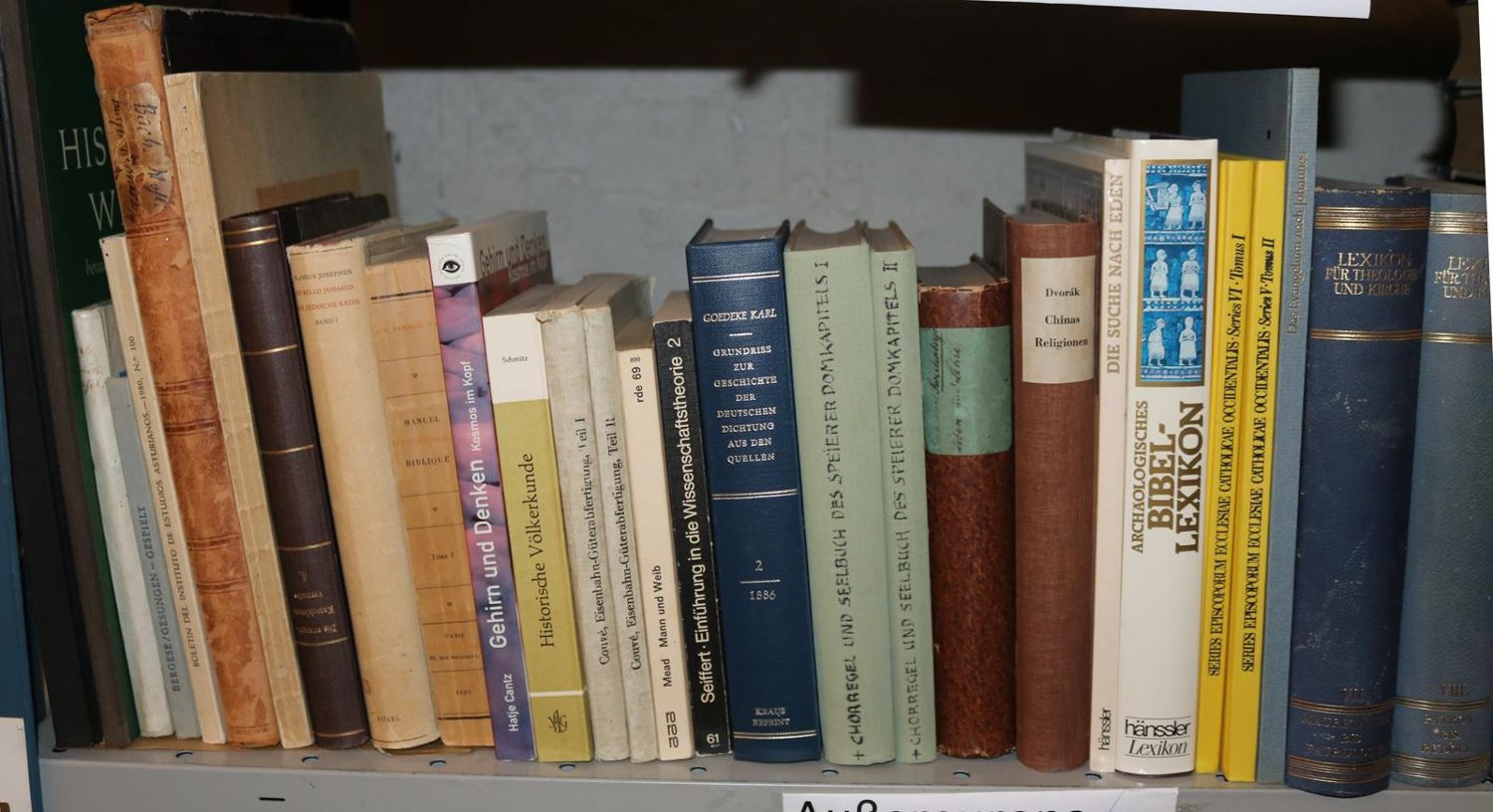 Große Abbildung Nr.2: 140-839 Theologie u. Varia.: (Konvolut)