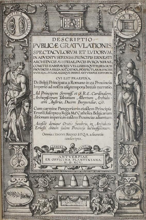 Große Abbildung Nr.1: 140-85 Boch,J.: (Alte Drucke, Handschriften und Theologie)
