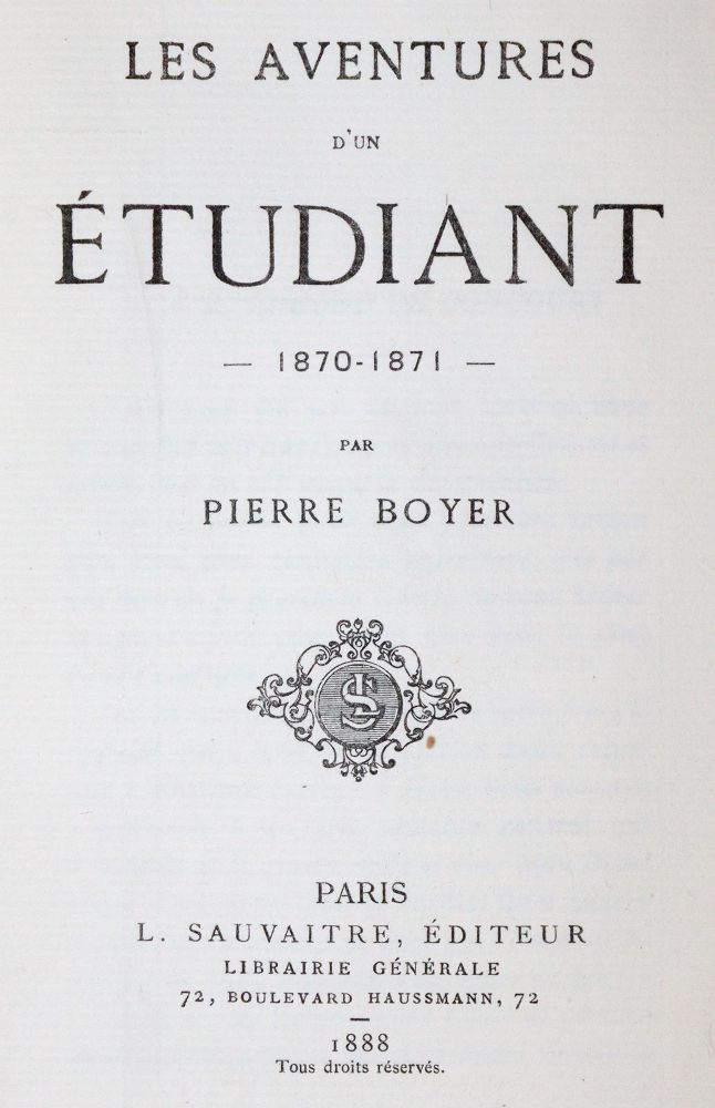 Große Abbildung Nr.1: 140-879 Boyer,P.: (Militaria)