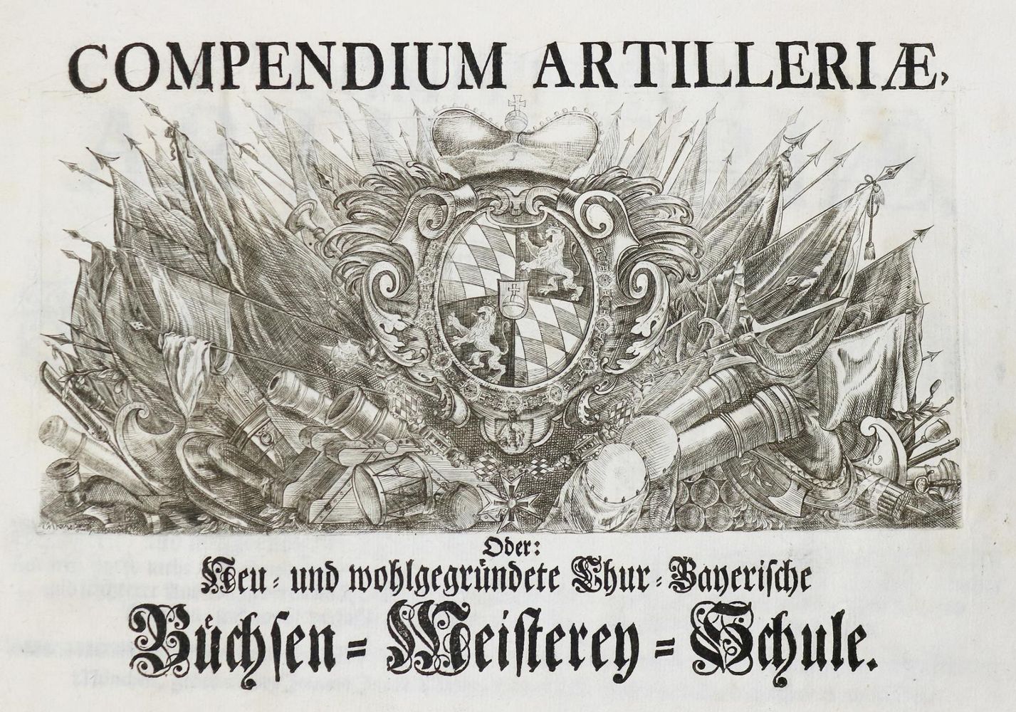Große Abbildung Nr.1: 140-881 Compendium Artilleriae,: (Militaria)