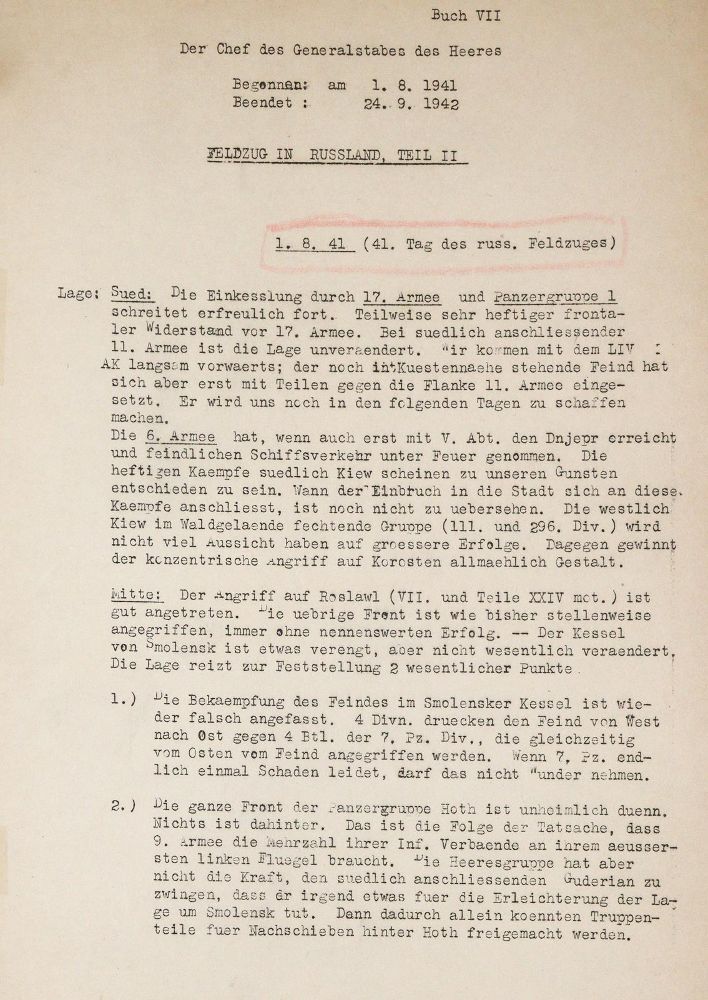 Große Abbildung Nr.1: 140-888 Halder,F.: (Militaria)