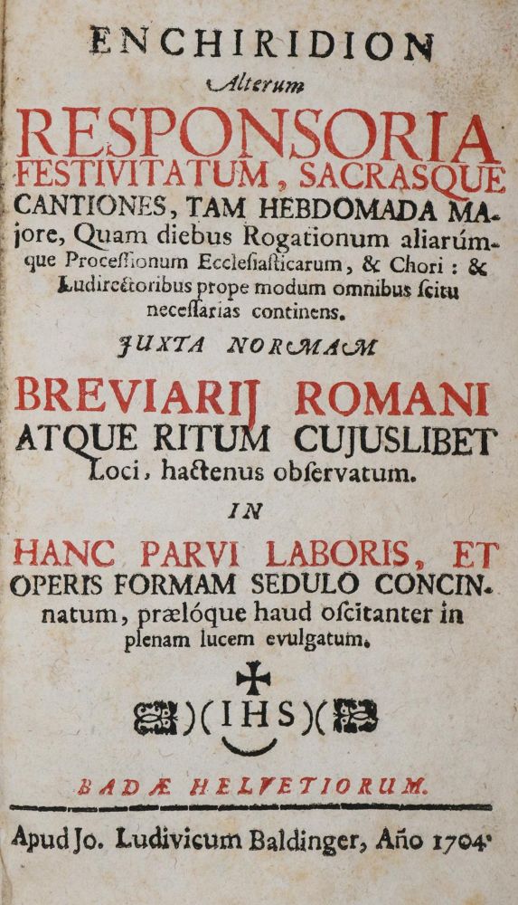 Große Abbildung Nr.1: 140-920 Enchiridion: (Musik)