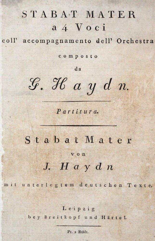 Große Abbildung Nr.1: 140-926 Haydn,J.: (Musik)
