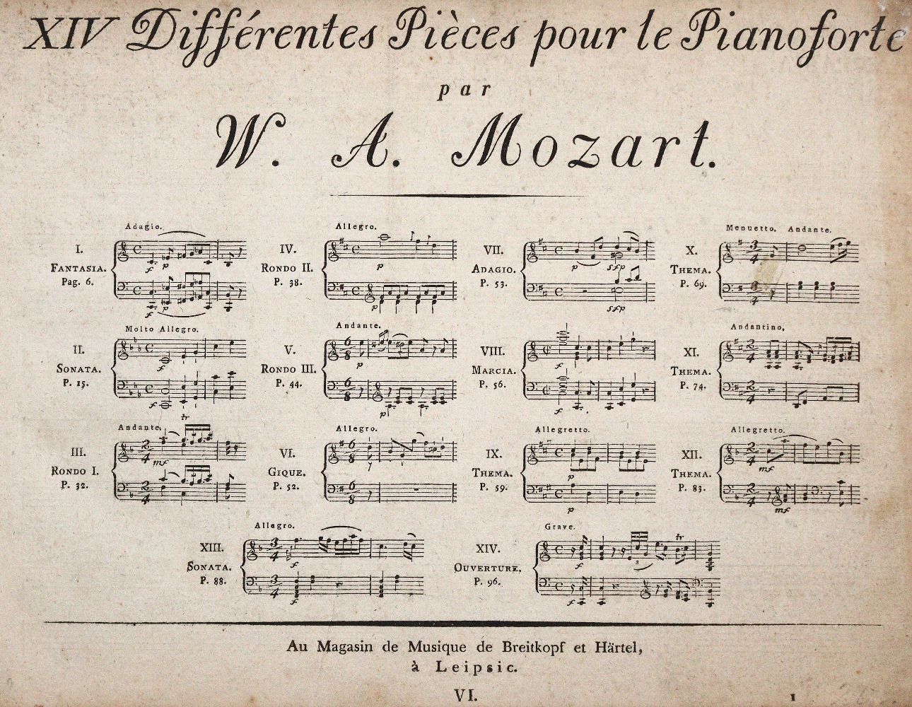 Große Abbildung Nr.1: 140-935 Mozart,W.A.: (Musik)