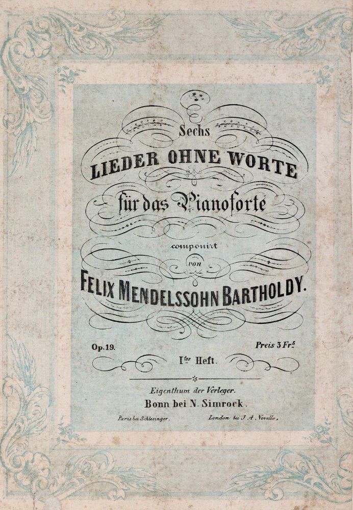 Große Abbildung Nr.1: 140-938 Piano et Chant: (Musik)