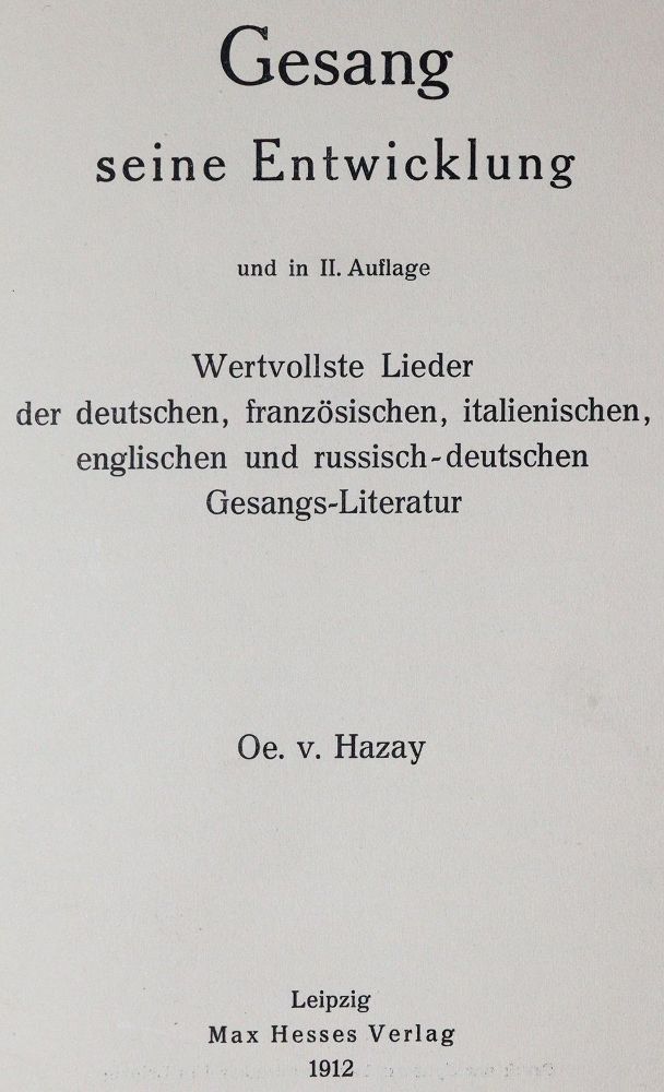 Große Abbildung Nr.1: 140-945 Sammlung: (Musik)