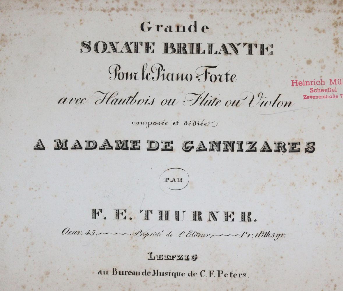 Große Abbildung Nr.1: 140-951 Thurner,F.E.: (Musik)