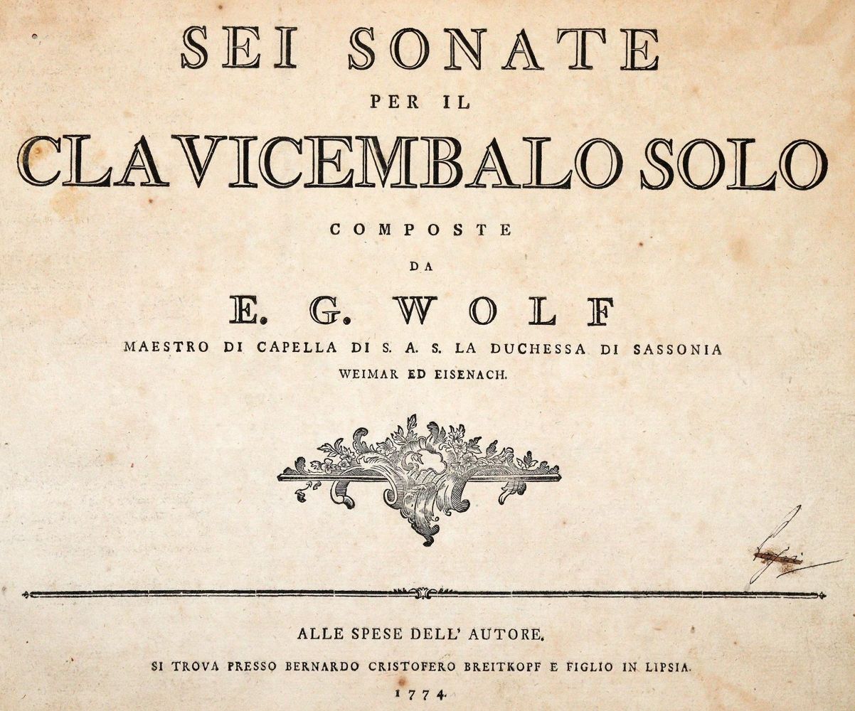 Große Abbildung Nr.1: 140-956 Wolf,E.W.: (Musik)