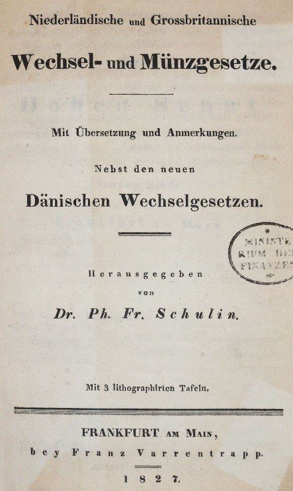 Große Abbildung Nr.1: 140-965 Schulin,P.F. (Hrsg.).: (Numismatik u. Siegelkunde, Medaillen)