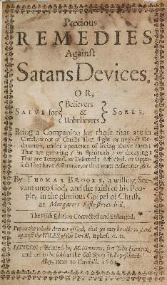 Bild Nr.1: 140-103 Brooks,T.: (Alte Drucke, Handschriften und Theologie)