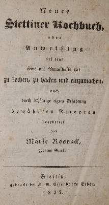 Bild Nr.1: 140-1056 Rosnack,M.: (Küche und Haushalt, Kochbücher)