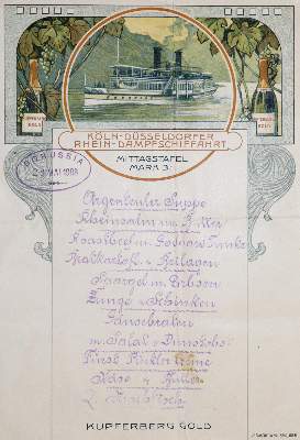 Bild Nr.6: 140-1058 Menukarten.: (Küche und Haushalt)