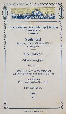 Bild Nr.9: 140-1058 Menukarten.: (Küche und Haushalt)