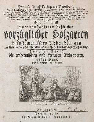 Bild Nr.1: 140-1061 Burgsdorf,F.A.L.v.: (Land- und Forstwirtschaft, Forstwirtschaft)
