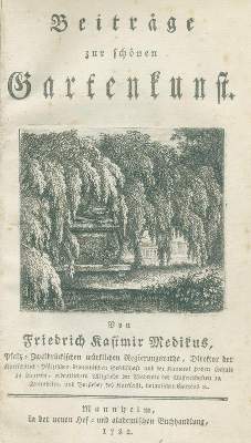 Bild Nr.1: 140-1070 Medikus,F.K.: (Land- und Forstwirtschaft, Garten)