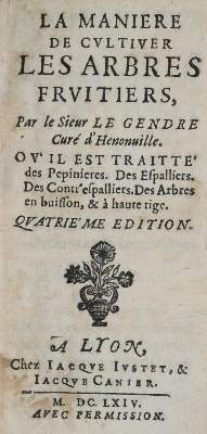 Bild Nr.1: 140-1077 (Arnauld D'Andilly,R.).: (Land- und Forstwirtschaft, Obstbau)