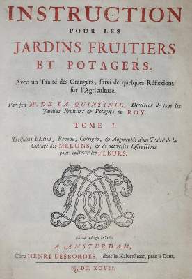 Bild Nr.1: 140-1079 La Quintinye,J.de.: (Land- und Forstwirtschaft, Pomologie)